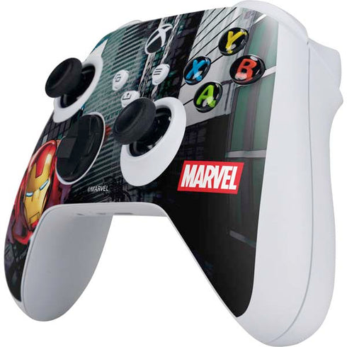Marvel Avengers Assemble Iron Man Xbox Series S Controller Skin